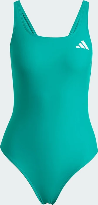 adidas mit V-förmigem Rückendesign Badeanzug equipment green (Damen)