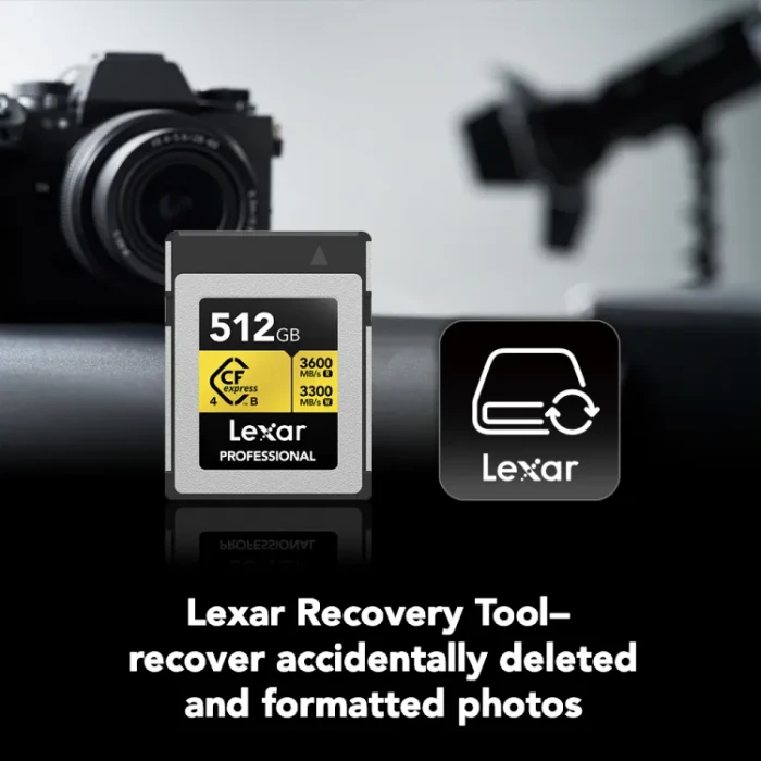 Lexar Professional GOLD R3600/W3300 CFexpress 4.0 Type B 512GB
