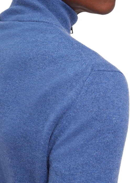 Falke Luxury Troyer Pullover bluestone (Herren)