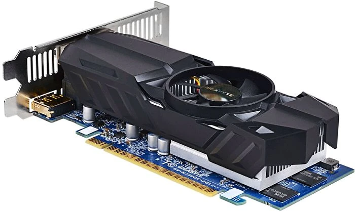 GIGABYTE GeForce GTX 750 OC low profile, 2GB GDDR5, DVI, 2x HDMI, DP