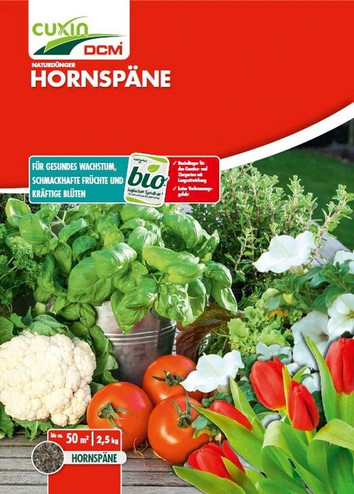 Cuxin DCM Hornspäne Dünger, 2.5kg