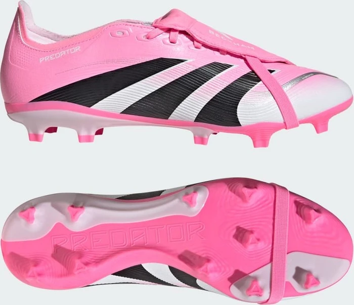 adidas Predator League Fold-Over Tongue MG beam pink/core black/cloud white