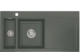 systemceram Mera 100 Einbau Becken links lava