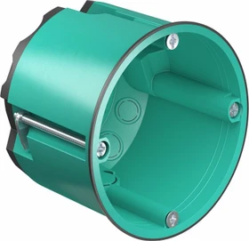 Kaiser Elektro Reinraum Geräte-Verbindungsdose mit umlaufender Dichtlippe, Tiefe 62 mm
