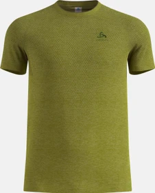 Odlo Essential Seamless 2.0 Laufshirt kurzarm guacamole melange (Herren)