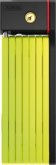 ABUS uGrip Bordo 5700/100 inkl. SH Halterung Faltschloss, Schlüssel lime