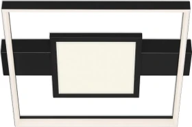 Briloner Frame LED Wand-/Deckenleuchte 38W 43.5cm schwarz