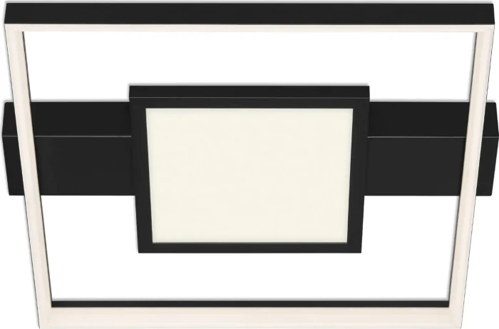 Briloner Frame LED Wand-/Deckenleuchte 38W 43.5cm schwarz