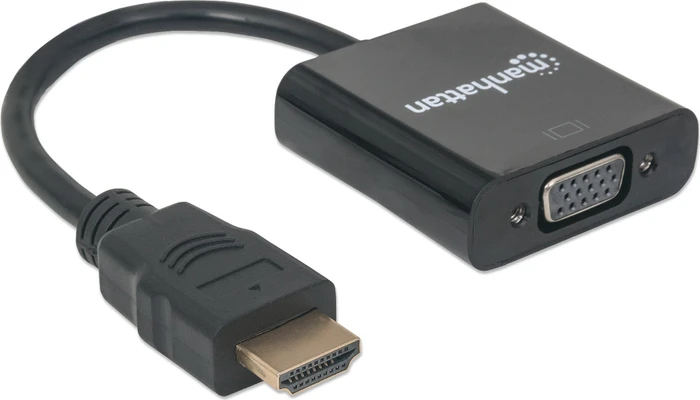 Manhattan HDMI/VGA Adapter schwarz