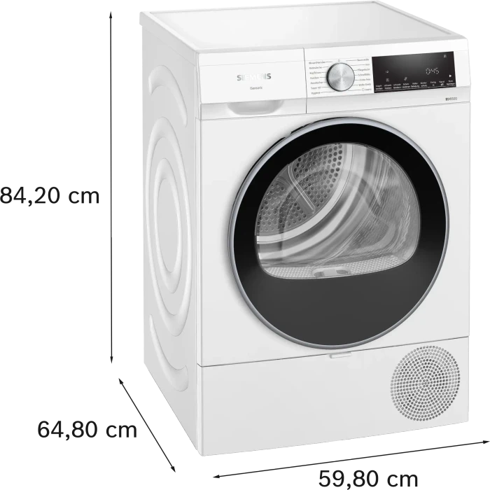 Siemens iQ500 WQ43G2D0EM Wärmepumpentrockner