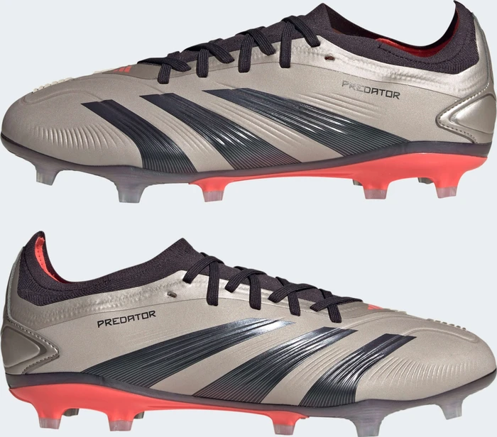 adidas Predator Pro FG platinum metallic/aurora black/turbo