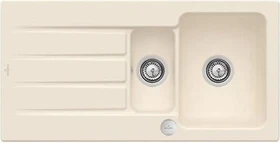 Villeroy & Boch Architectura 60 XR Einbau Becken reversibel mit Ablauffernbedienung ivory