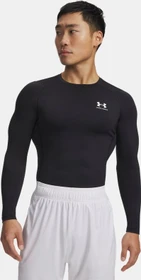 Under Armour HeatGear Armour Funktionsshirt langarm schwarz/weiß (Herren)