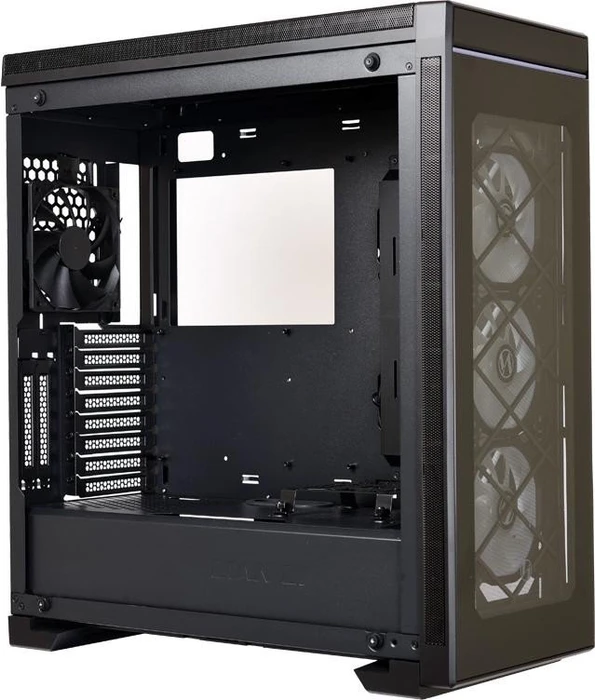 Lian Li Alpha 550X schwarz, Glasfenster