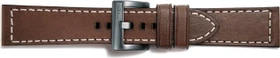 Samsung Strap Studio Tuscany Lederarmband für Samsung Gear S3 dunkelbraun (GP-R765BREEEAB)