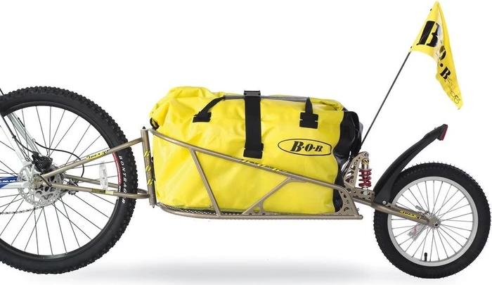 BOB Ibex 28"/29" mit Tasche Fahrradanhänger gold