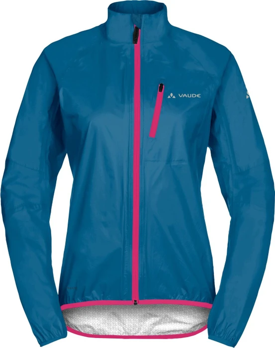 Vaude Drop III Fahrradjacke kingfisher/pink (Damen)