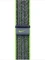Apple Nike Sport Loop für Apple Watch 41mm Bright Green/blau Vorschaubild