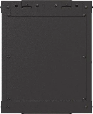 Lanberg WF11 Series 10" Rack Wandschrank 6HE, hängend, Flatpack, Glastür, IP20, RAL 9004, 300mm tief