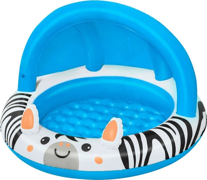 Bestway Safari Sun Planschbecken mit Sonnenschutz rund 97cm