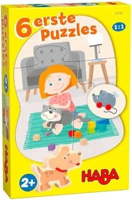 HABA 6 erste Puzzles Haustiere