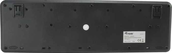 Equip Kabelgebundene Kombi aus Tastatur und Maus schwarz, USB, PT