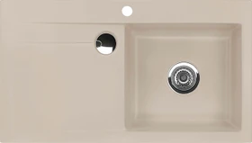 systemceram Stema 90 F Einbau Becken rechts fango