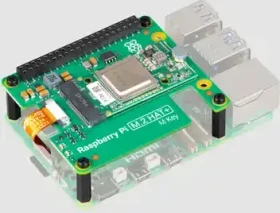 Raspberry Pi AI Kit, M.2 HAT+/Hailo-8L M.2 AI Acceleration Module