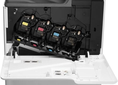 HP Color LaserJet Enterprise Flow MFP M681z, Laser, mehrfarbig