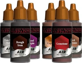 Army Painter Warpaints Air Triad Sci-Fi Metallics Farbset, 6-tlg.