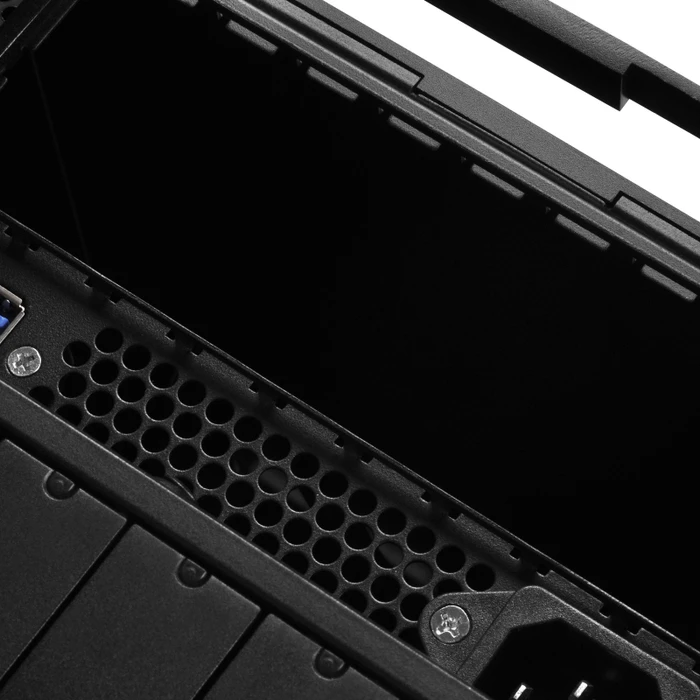 SilverStone Case Storage CS01-HS, schwarz, Mini-ITX