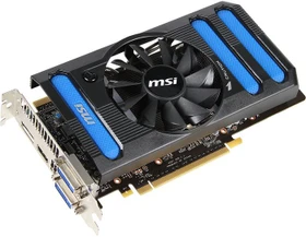 MSI GeForce GTX 650 Ti, N650Ti-2GD5/OC BE, 2GB GDDR5, 2x DVI, HDMI, DP
