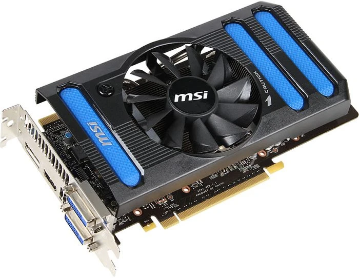 MSI GeForce GTX 650 Ti, N650Ti-2GD5/OC BE, 2GB GDDR5, 2x DVI, HDMI, DP
