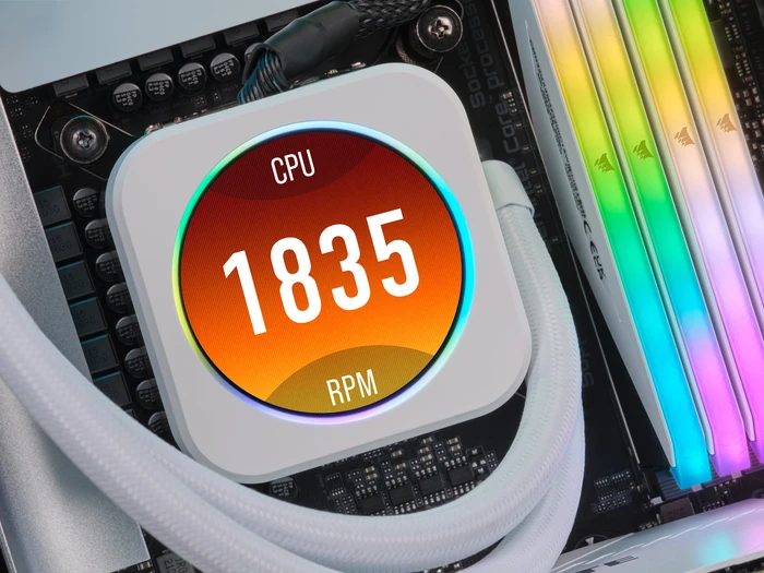 Corsair iCUE Elite LCD CPU-Kühler LCD-Display Upgrade-Kit, White