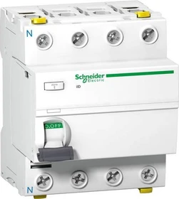 Schneider Electric Fehlerstrom-Schutzschalter iID 4P 80A 300mA Typ A selektiv