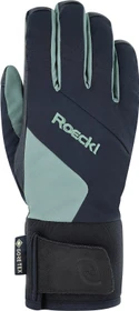 Roeckl Andalo GTX Skihandschuhe black/laurel leaf (Junior)