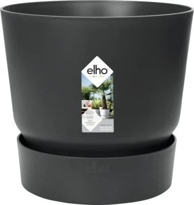 Elho Greenville 47cm living schwarz
