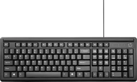 HP Tastatur 100, schwarz, USB, CH (2UN30AA#UUZ)