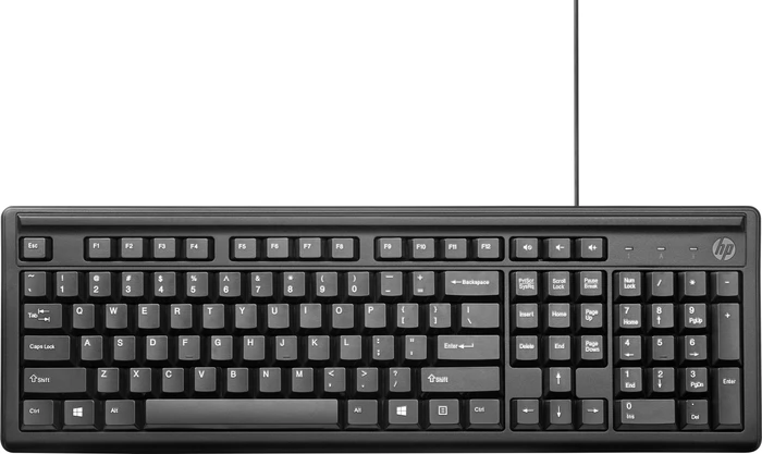 HP Tastatur 100, schwarz, USB, FR