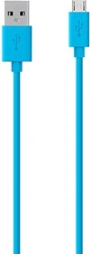 Belkin MIXIT USB-A 2.0 [Stecker] auf USB 2.0 Micro-B [Stecker] Adapterkabel blau, 2m