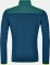 Ortovox Fleece Light Zip Neck Funktionsjacke petrol blue (Herren) Vorschaubild
