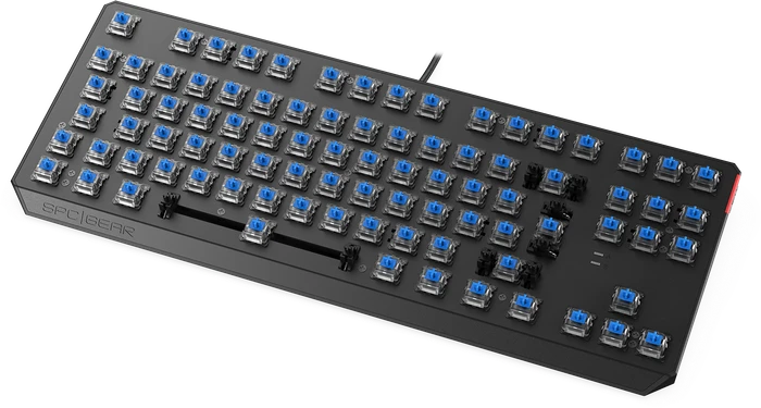 Endorfy SilentiumPC SPC Gear GK630K Pudding Tournament Edition, PBT, LEDs RGB, Kailh BLUE, USB, DE