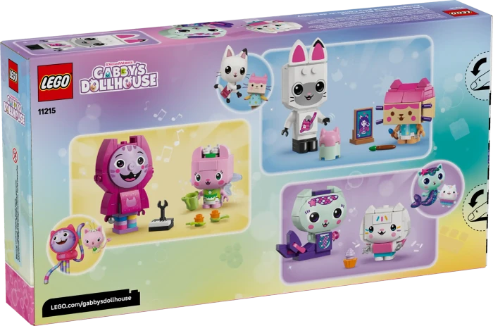 LEGO Gabbys Puppenhaus - Gabbys Katzenfreunde aus LEGO Steinen