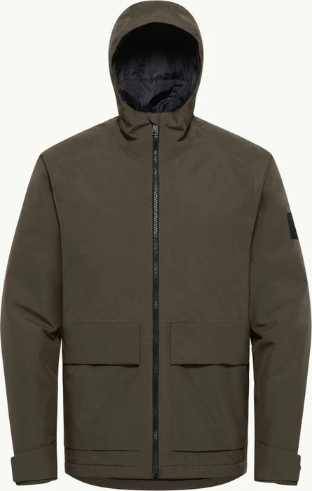 Jack Wolfskin Tempeltor Funktionsjacke cold coffee (Herren)