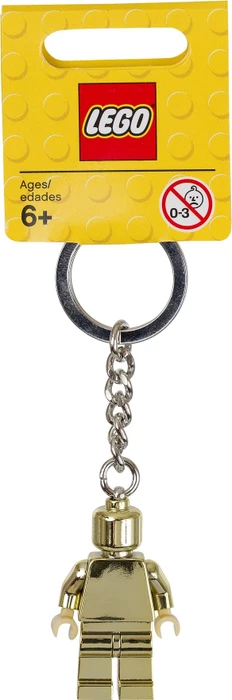 LEGO Schlüsselanhänger - Goldene LEGO Minifigur