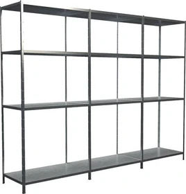 Schulte Lagertechnik PowerMAX Schwerlastregal 280x180x50cm verzinkt