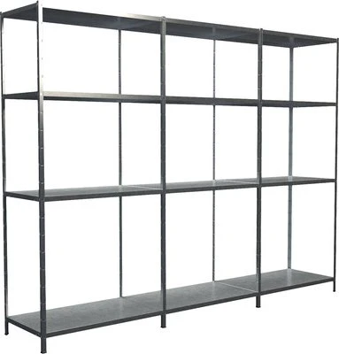 Schulte Lagertechnik PowerMAX Schwerlastregal 280x180x50cm verzinkt