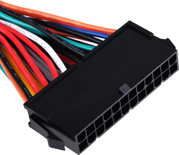 SilverStone PP10, 2x 24-Pin ATX Buchse auf 1x 24-Pin ATX Stecker, 1x Mainboard auf 2x PSU Y-Kabel