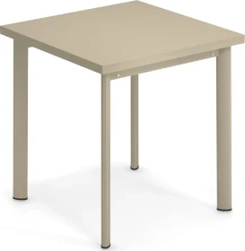 EMU Group Star Gartentisch 70x70cm taupe