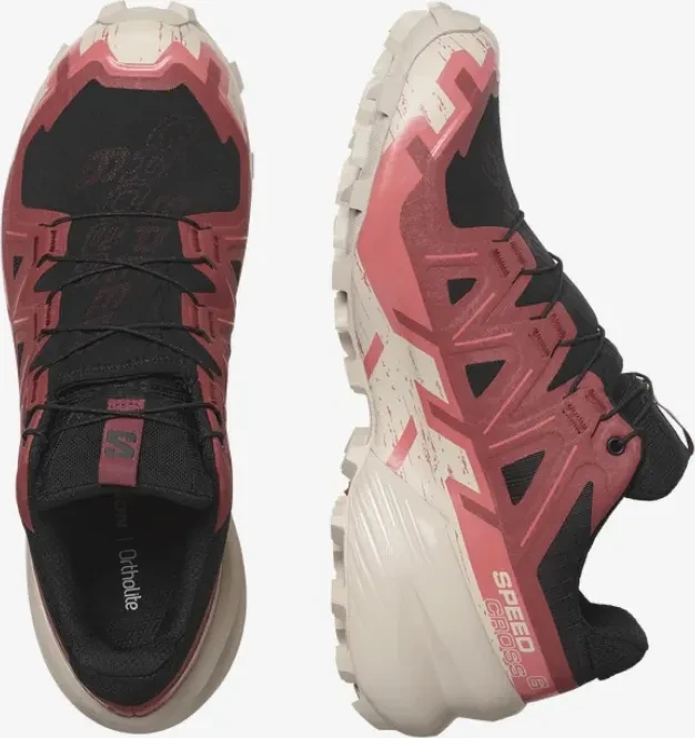 Salomon Speedcross 6 Gore-Tex black/cow hide/faded rose (Damen)